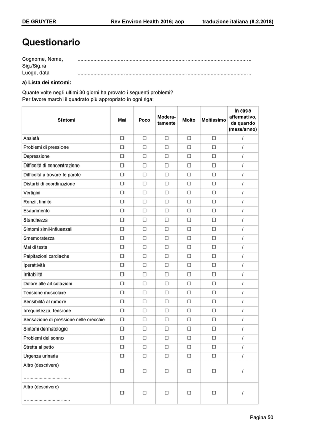 EUROPAEM EMF Guideline 2016 for the prevention, diagnosis and treatment of EMF-related health problems and illnesses